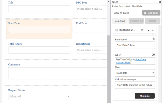 NintexResponsiveForms Rules1 1 - 5 Great Features of the Nintex Responsive Form Designer