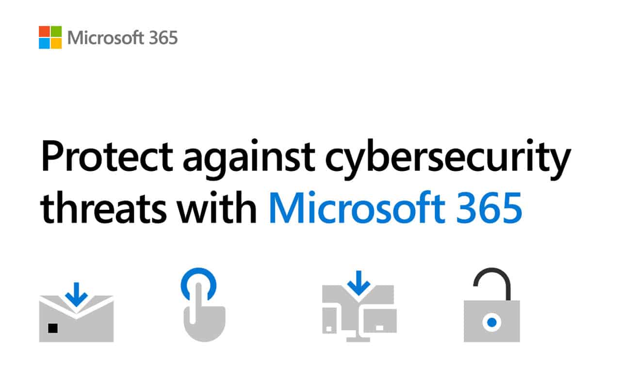 Protect against cybersecurity threats with Microsoft 365