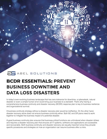 Abel-Solutions-BCDR-checklist