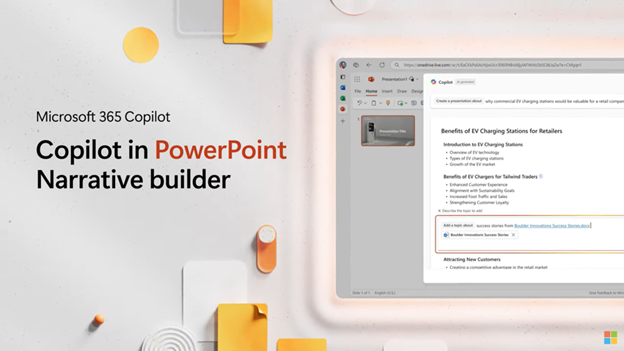 Microsoft 365 Copilot in PowerPoint