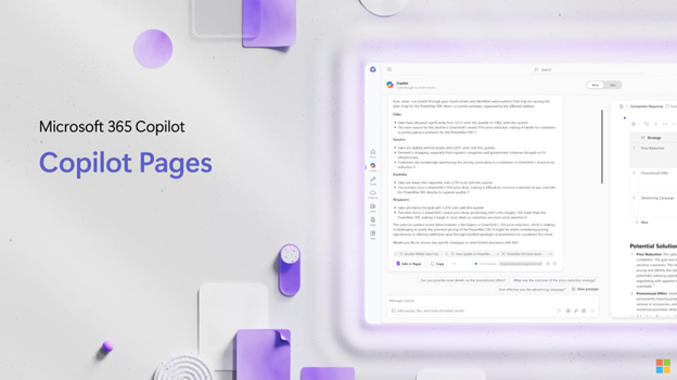 Microsoft 365 Copilot Pages